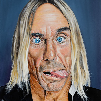 Iggy Pop (70*50 - 2017)